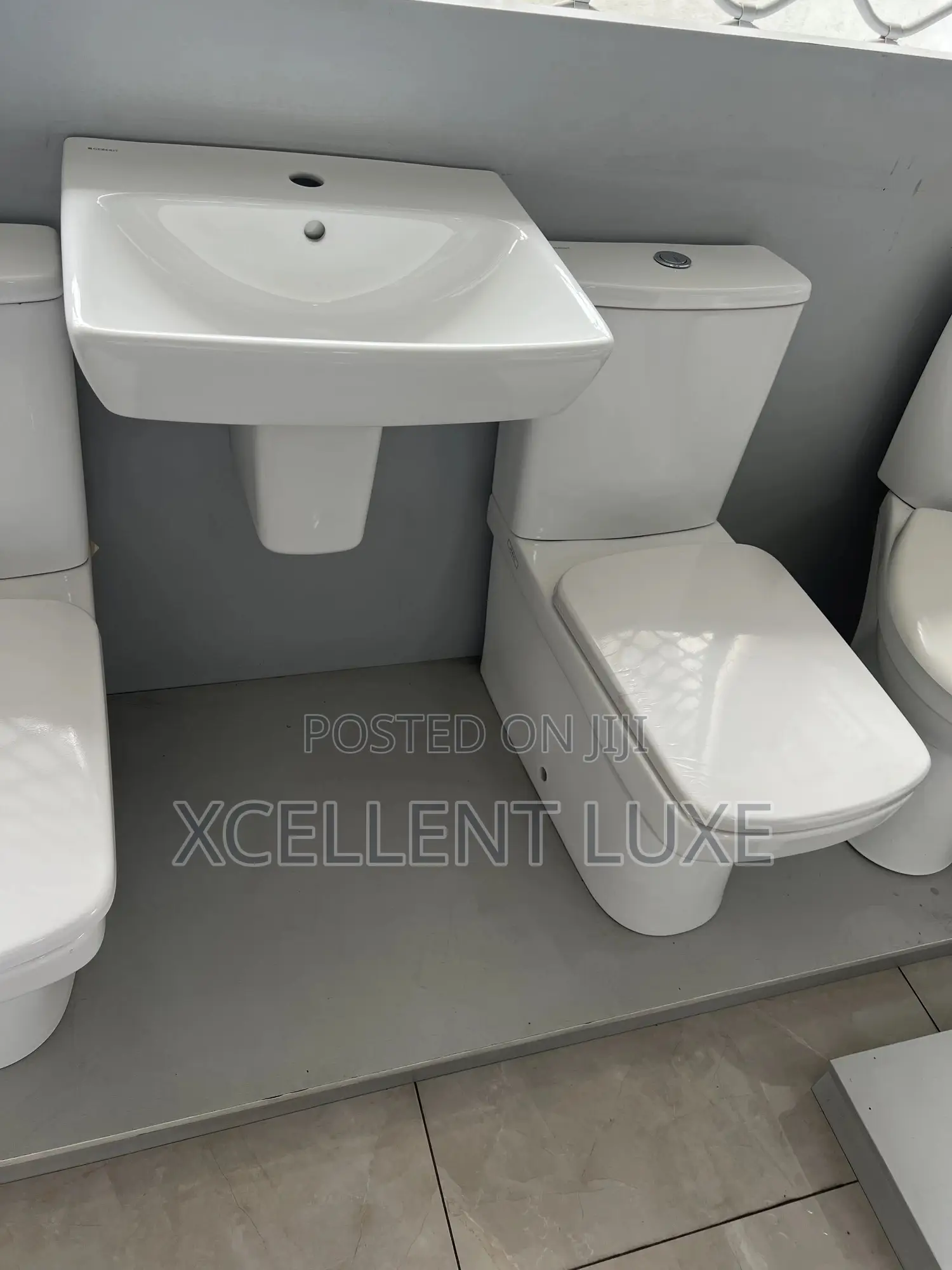 Geberit Floor Standing Wc With Suspended Wash Hand Basin