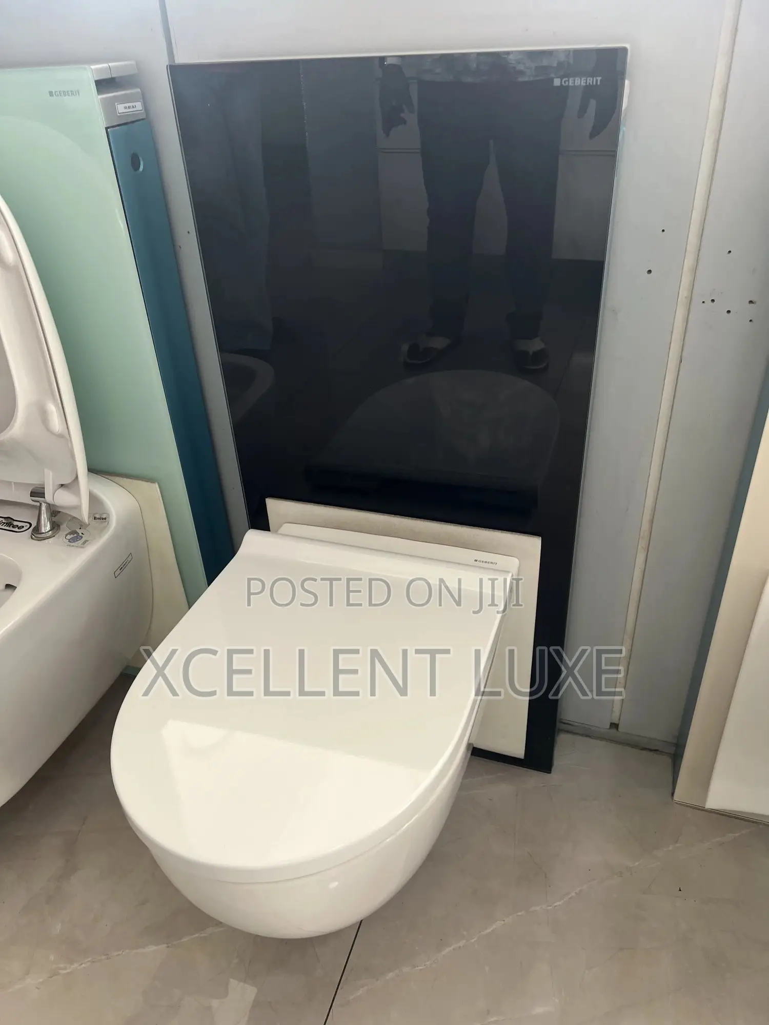 Geberit Wall Hung Wc With Surface Cistern. With Good Flushing System