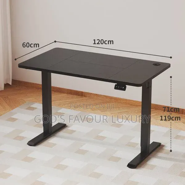 Dual Motor Height Adjustable Gaming Desk