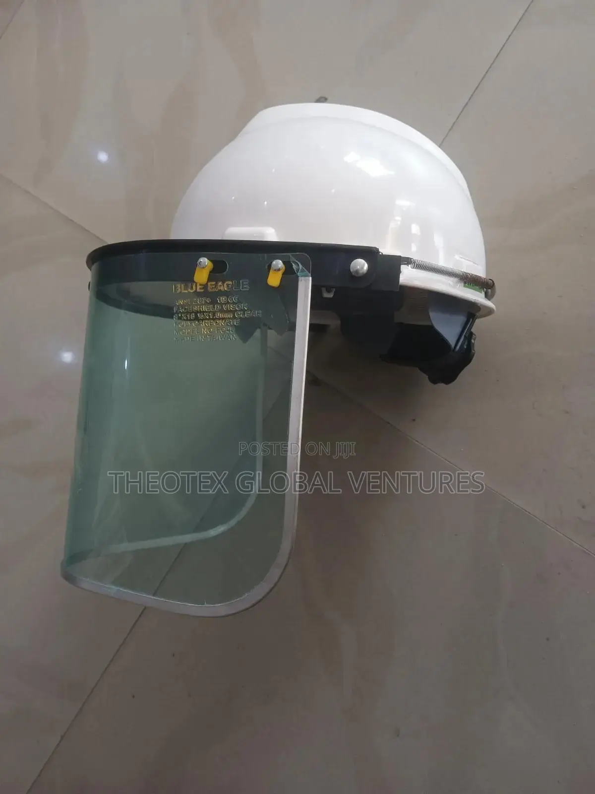 Face Shield With Helmet