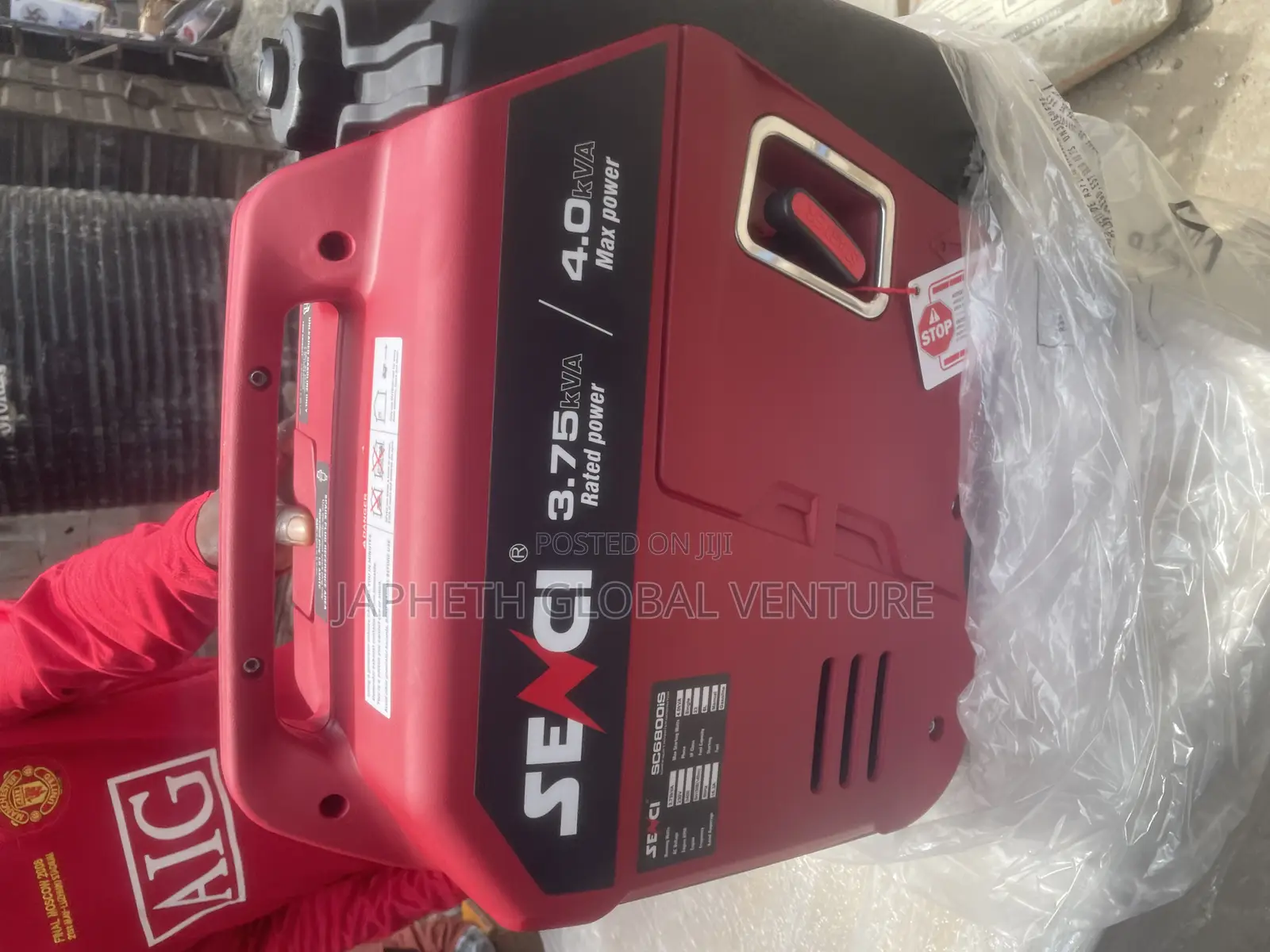 Senci Compact 4kva Silent Generator for Shops, Homes Businesses