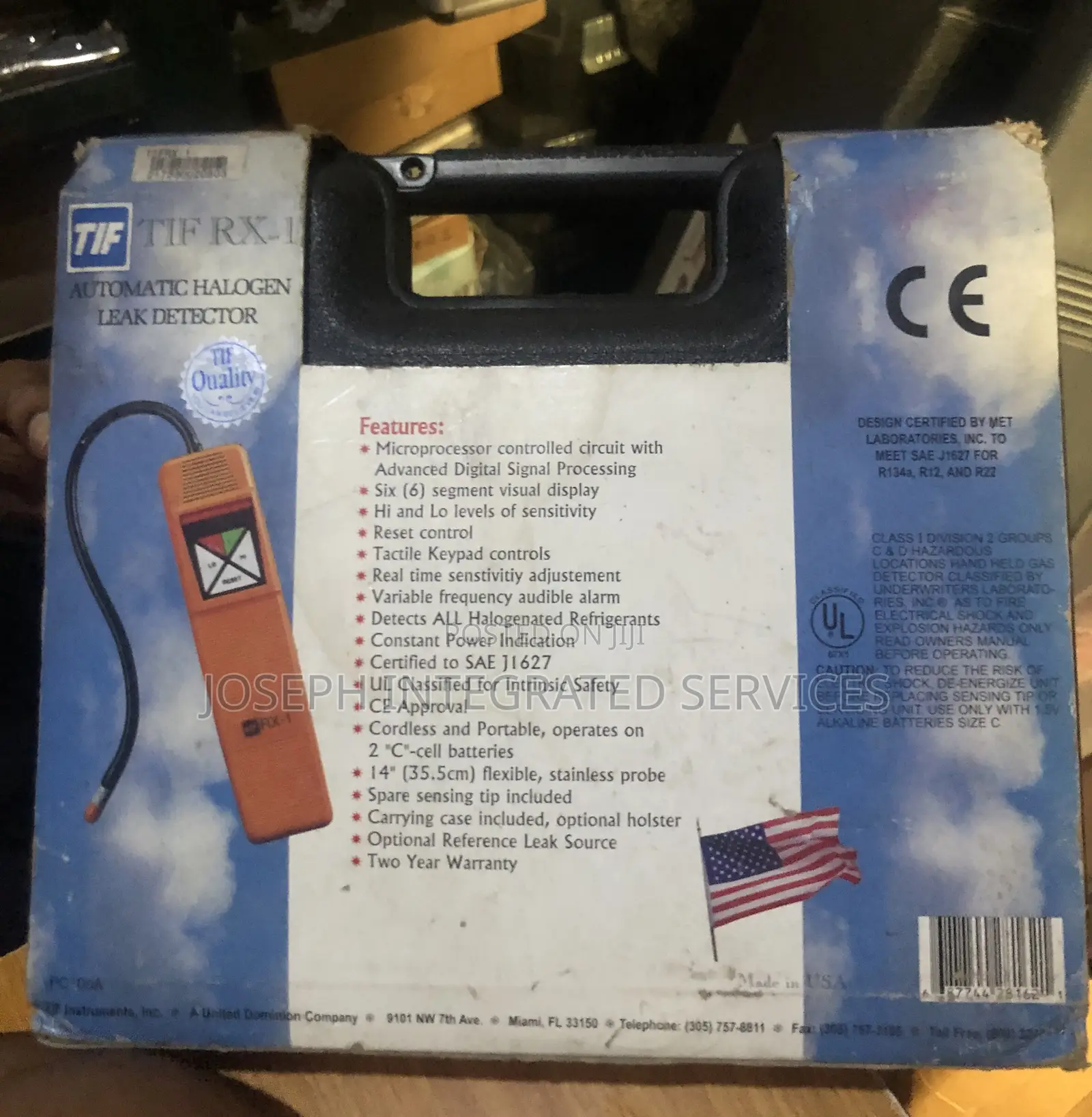 Tif Instruments Rx-1 Automatic Halogen Leak Detector