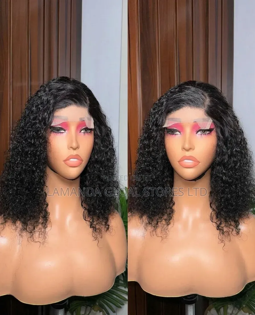 Full Closure Affordable Human Hair Curls Unit 12