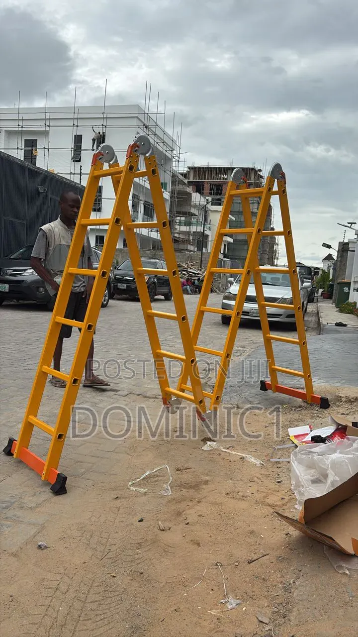 Multipurpose Aluminum Ladder Heavy Duty 4×6 24 Feet
