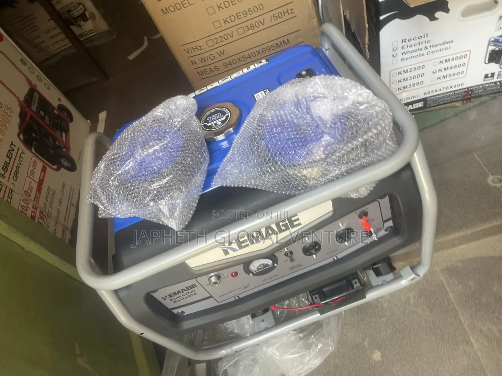 Kemage Model 5800 Generator – Rugged 100% Copper Coil Design