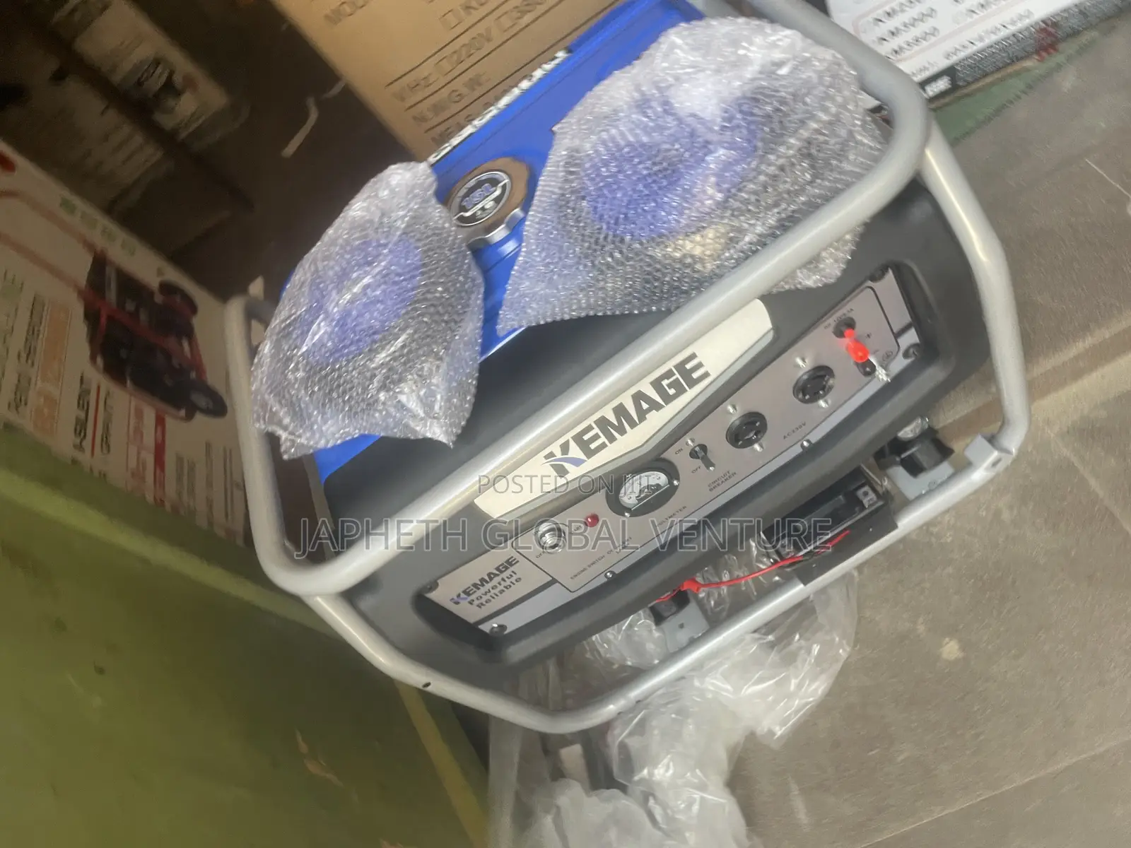 Kemage Model 5800 Generator – Rugged 100% Copper Coil Design