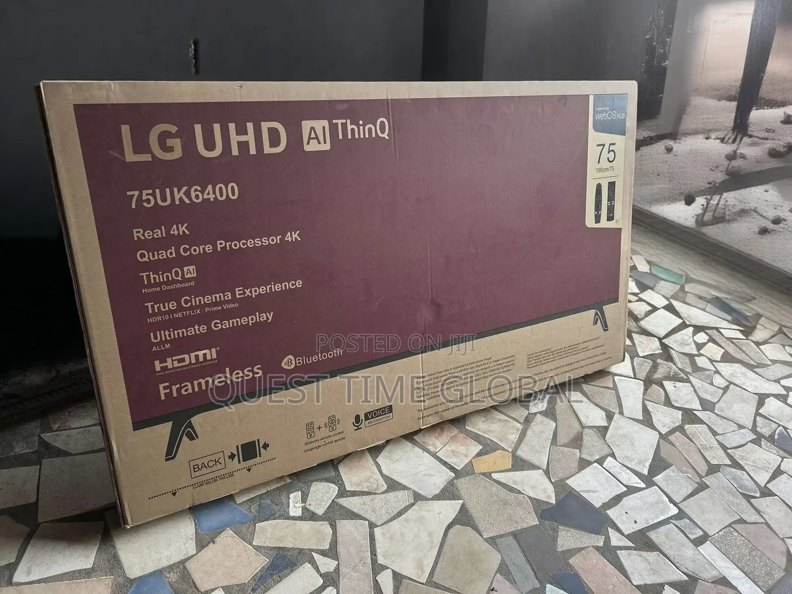 Thinq Ai Webos 75 “ Lg Smart Tv