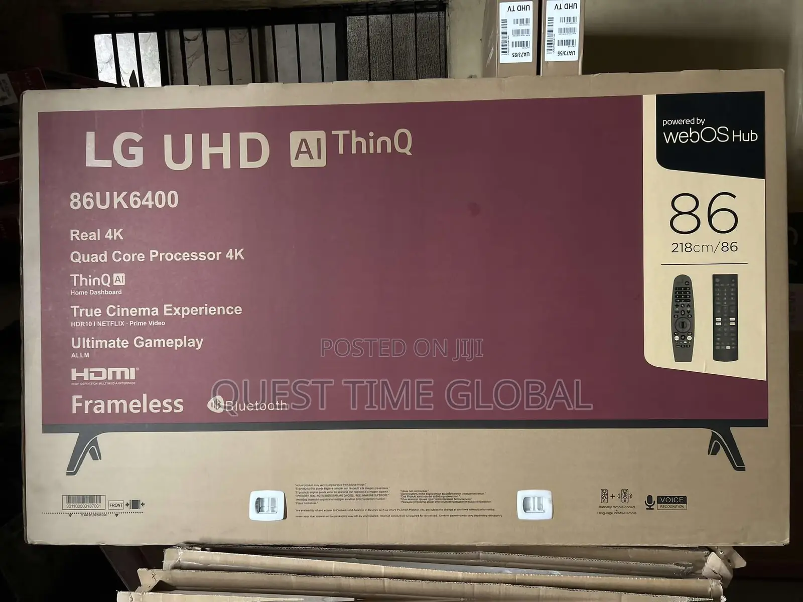 Thinq Ai Webos Lg 86” Smart Tv