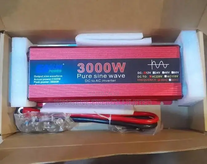 3000w 12v Pure Sine Wave Sachet Inverter