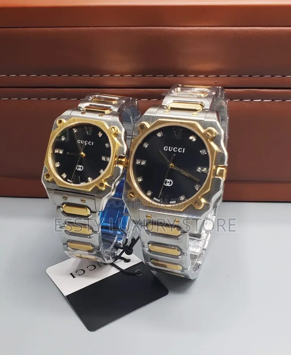 High Quality Luxury Gucci Couple Chain Wristwatches