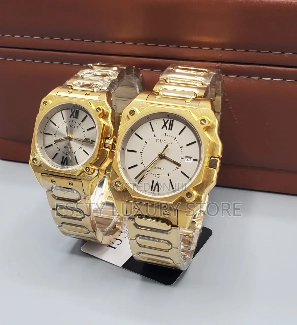High Quality Luxury Gucci Couple Chain Wristwatches