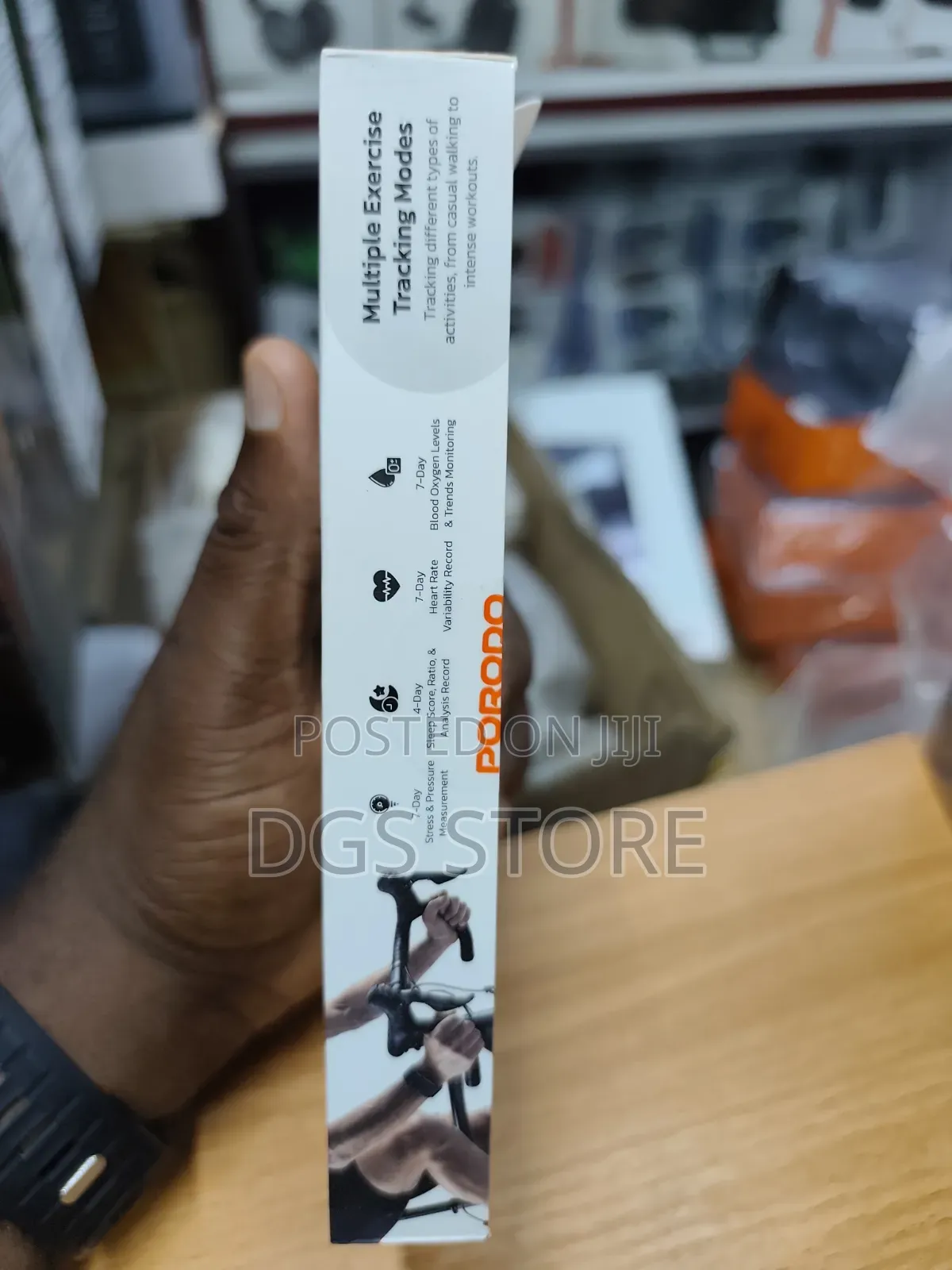 Porodo Trackfit Pro Smart Bracelet Fitness Tracker