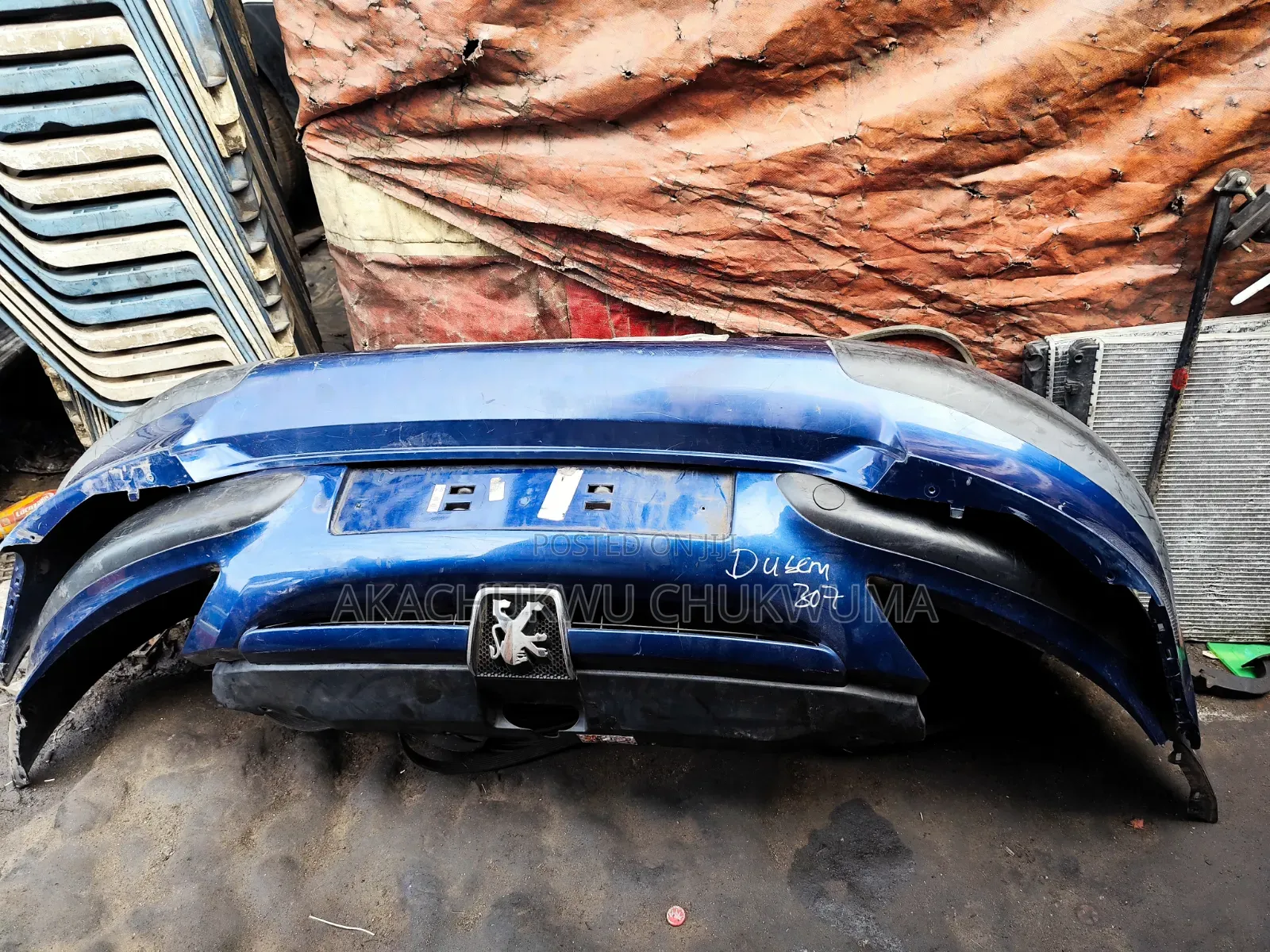 Complete Front and Back Bumper Peugeot 307 Old Model