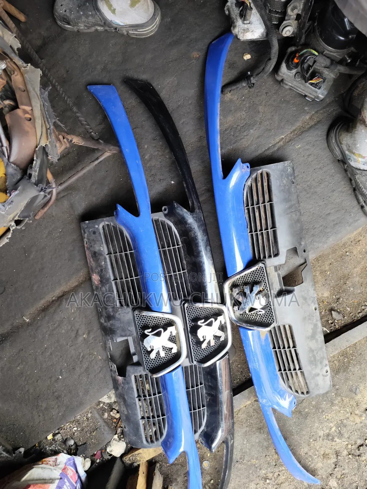 Complete Front Grill Peugeot 206