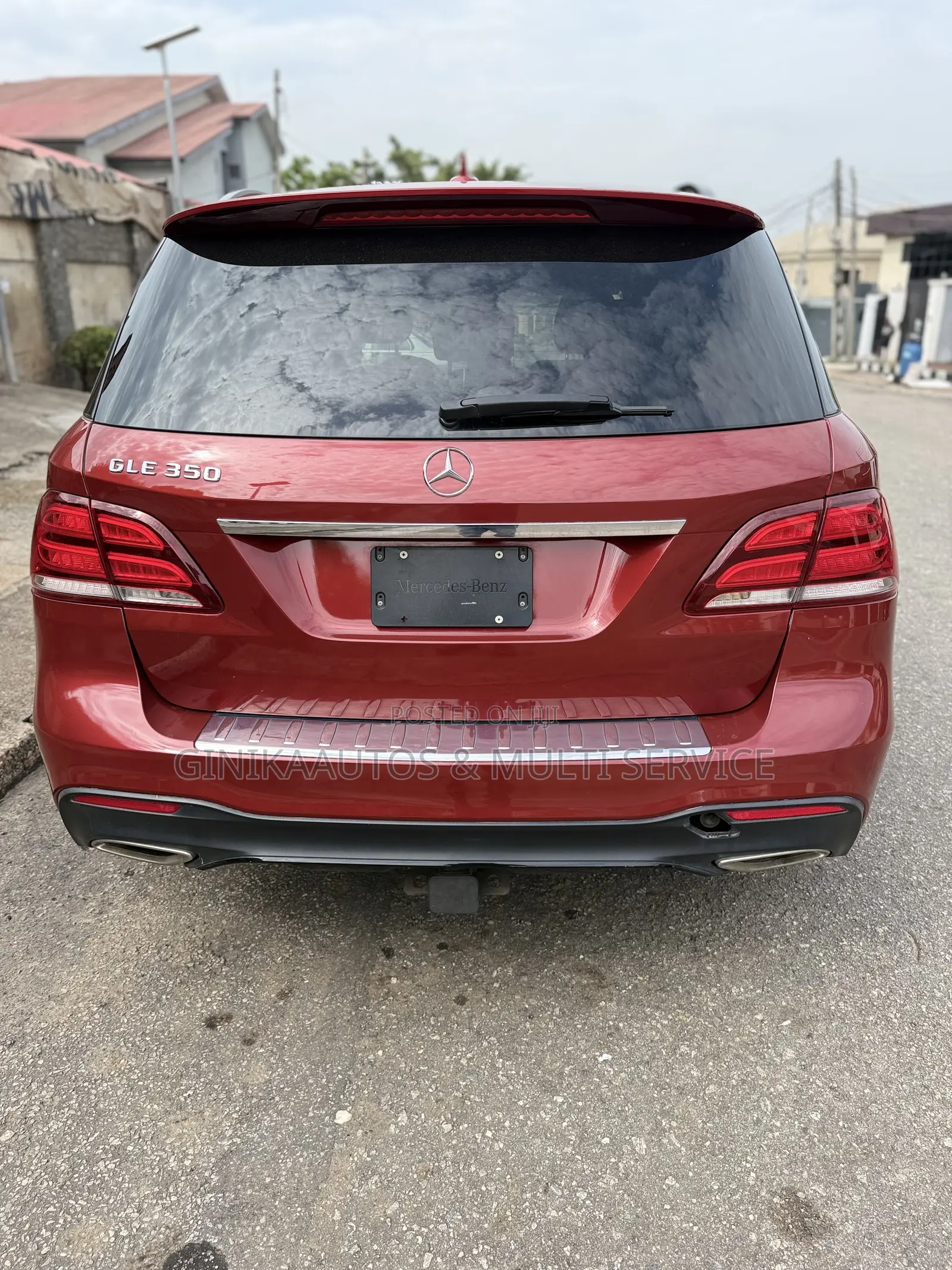 Mercedes-Benz GLE-Class GLE 350 2016 Maroon