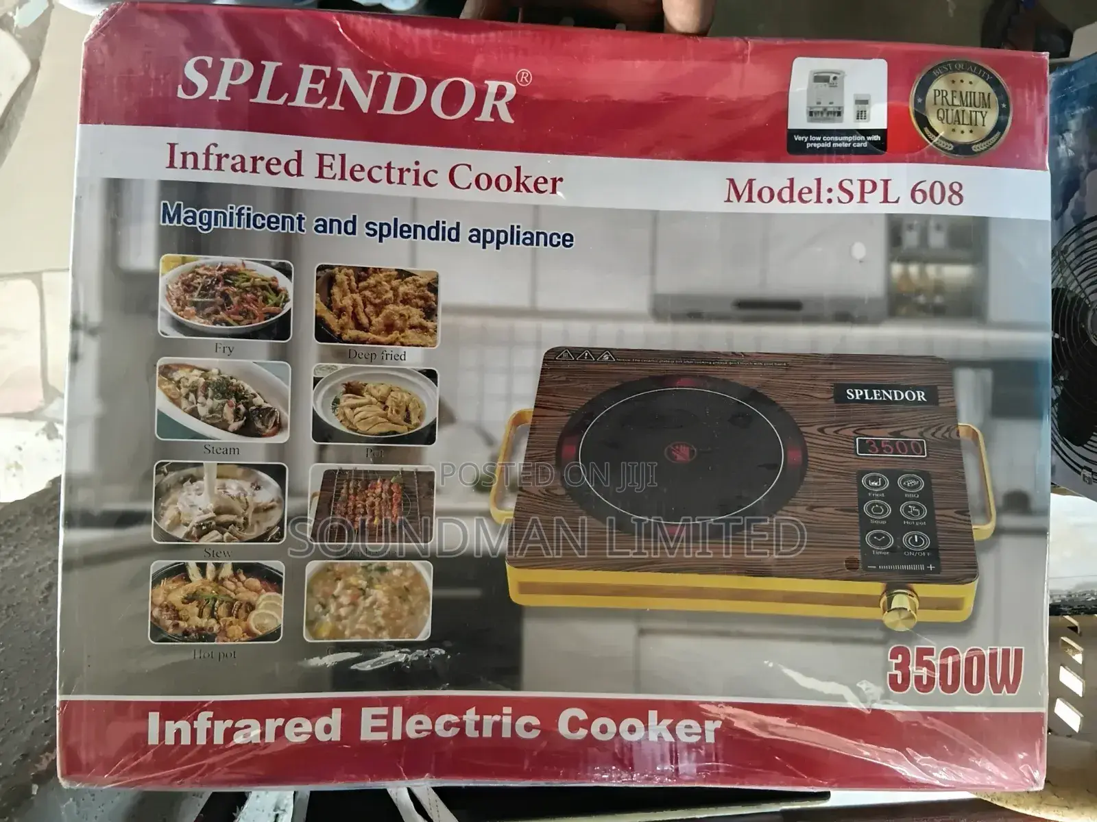 Splendor Infrared Hot Plate Electric Cooker
