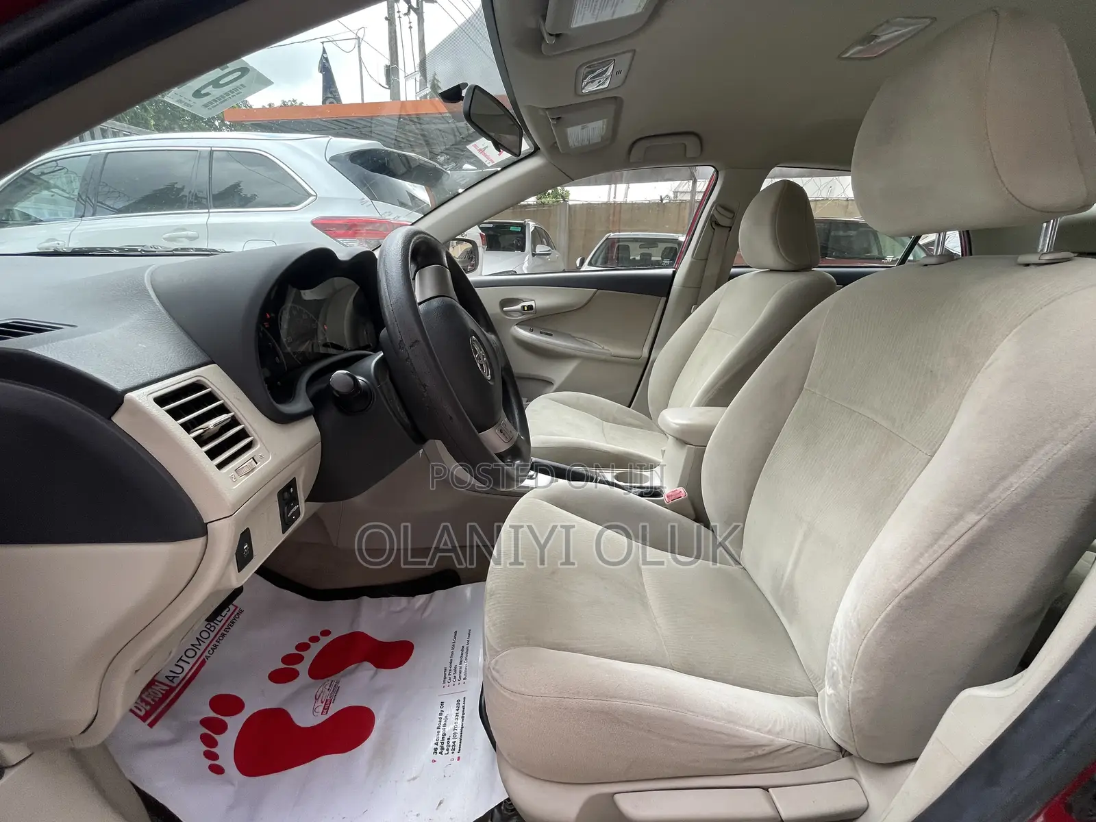 Toyota Corolla 2013 Red