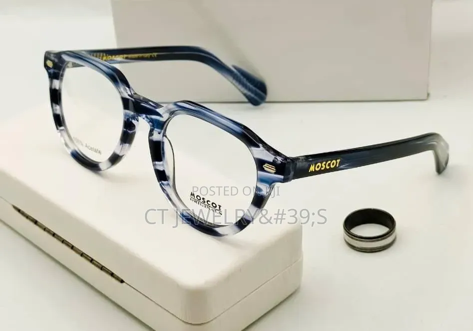 Acetate Optical Teal Green Frame, Round Style, Unisex Fashion Eyewear