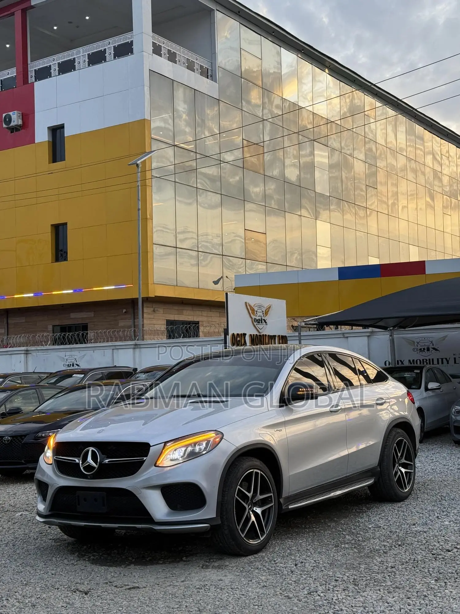 Mercedes-Benz GLE-Class AMG GLE 43 4MATIC 2018 Silver