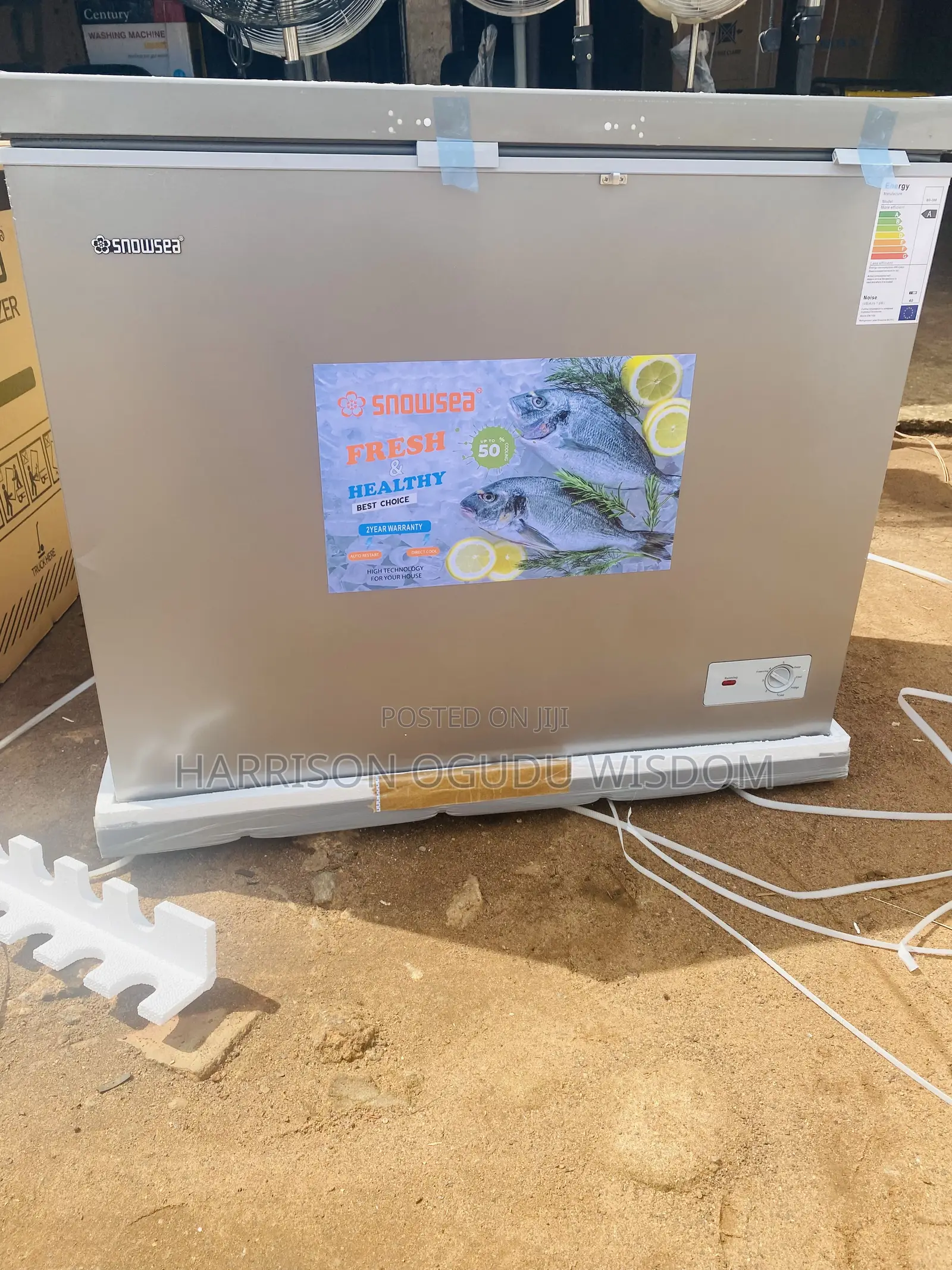 Snowsea 220l Deep Freezer ( Model Bd-308g)