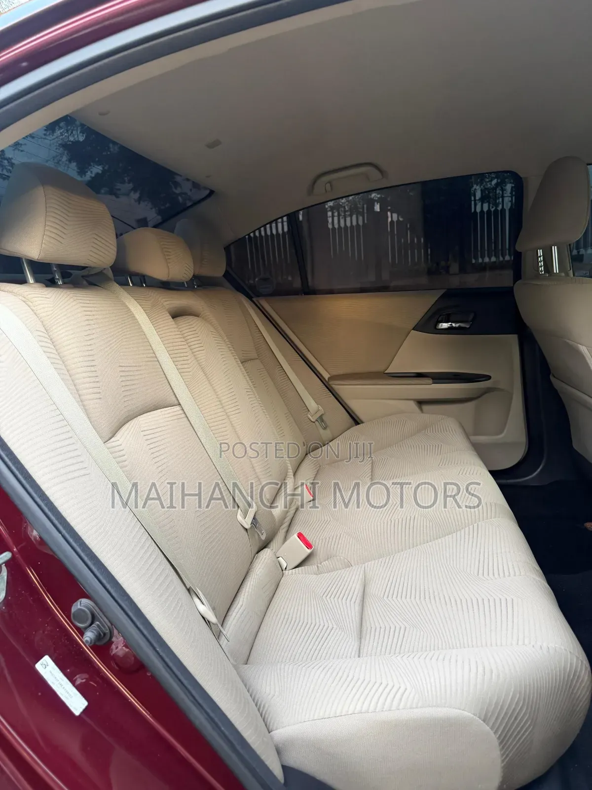 Honda Accord EX 4dr Sedan (2.4L 4cyl 6M) 2014 Maroon