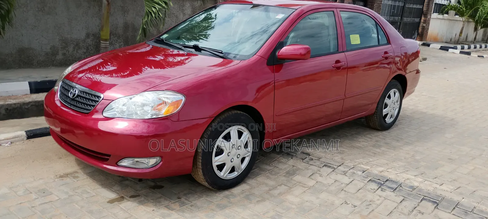 Toyota Corolla 2008 Red