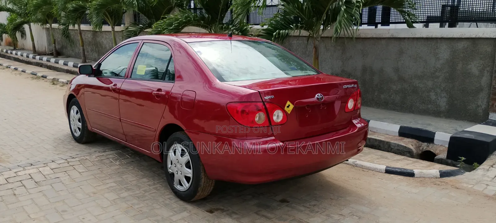 Toyota Corolla 2008 Red