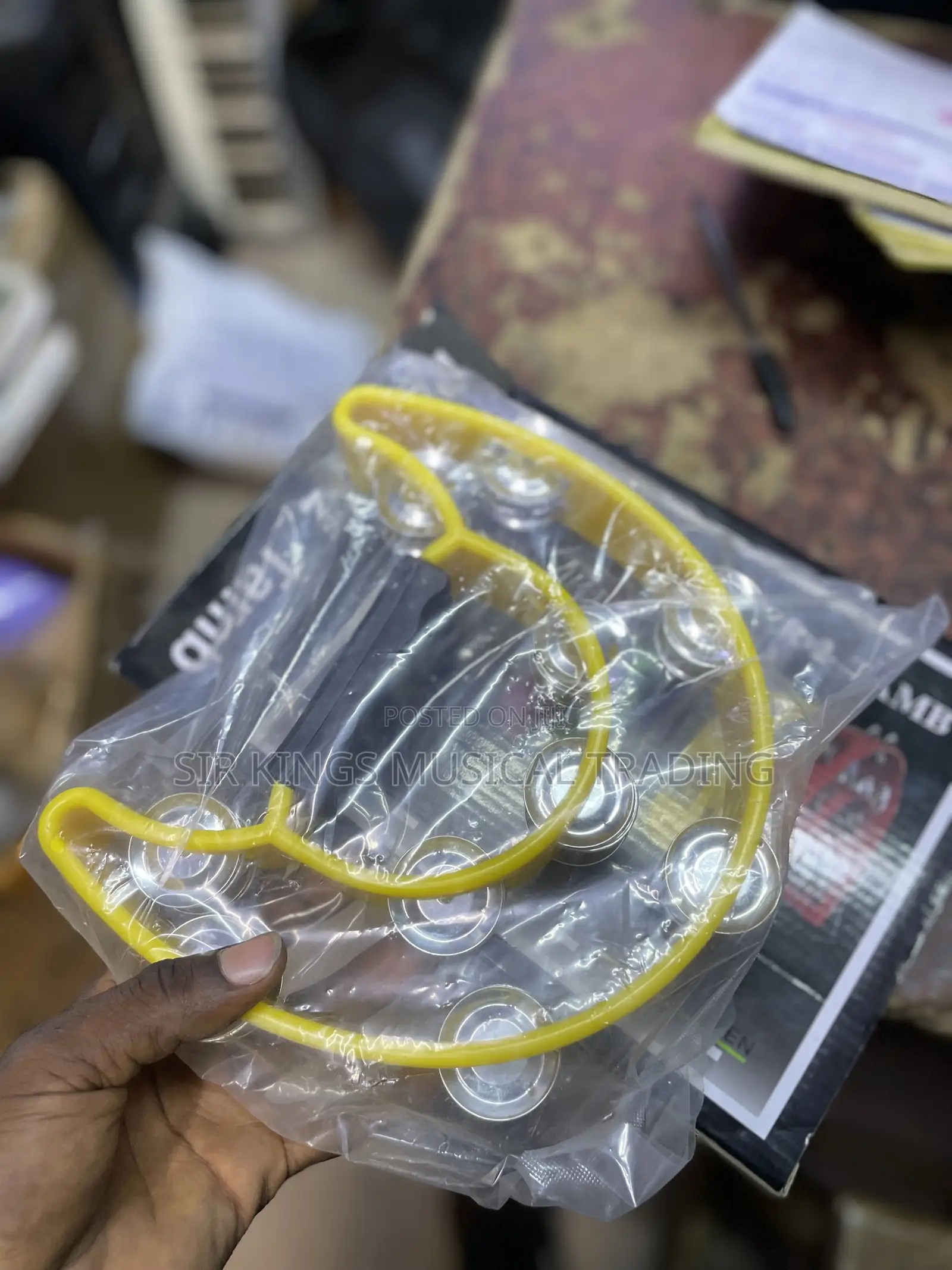Power 2 Tambourine in Different Colors