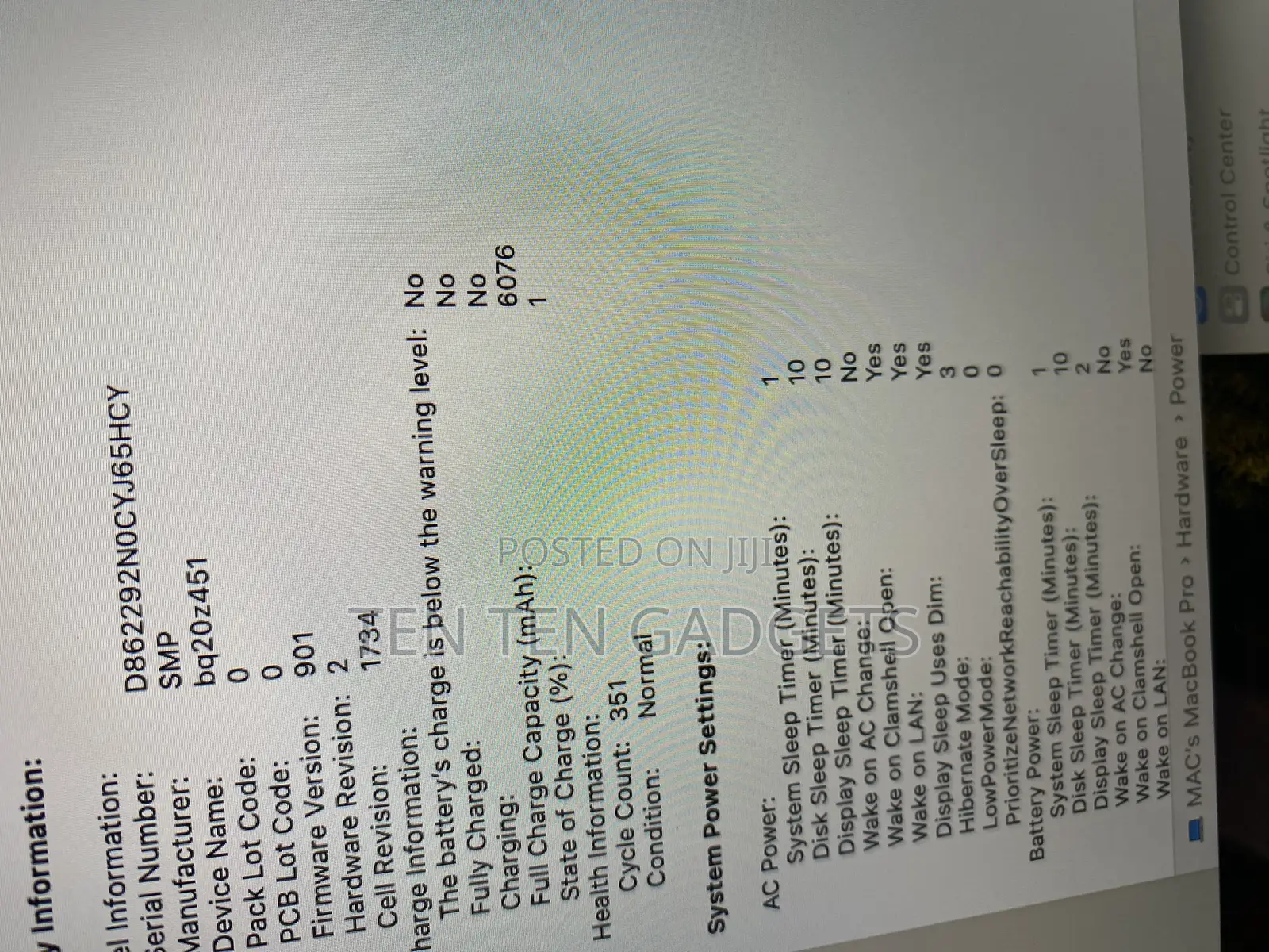 Laptop Apple MacBook Pro 2019 16GB Intel Core i9 SSD 512GB