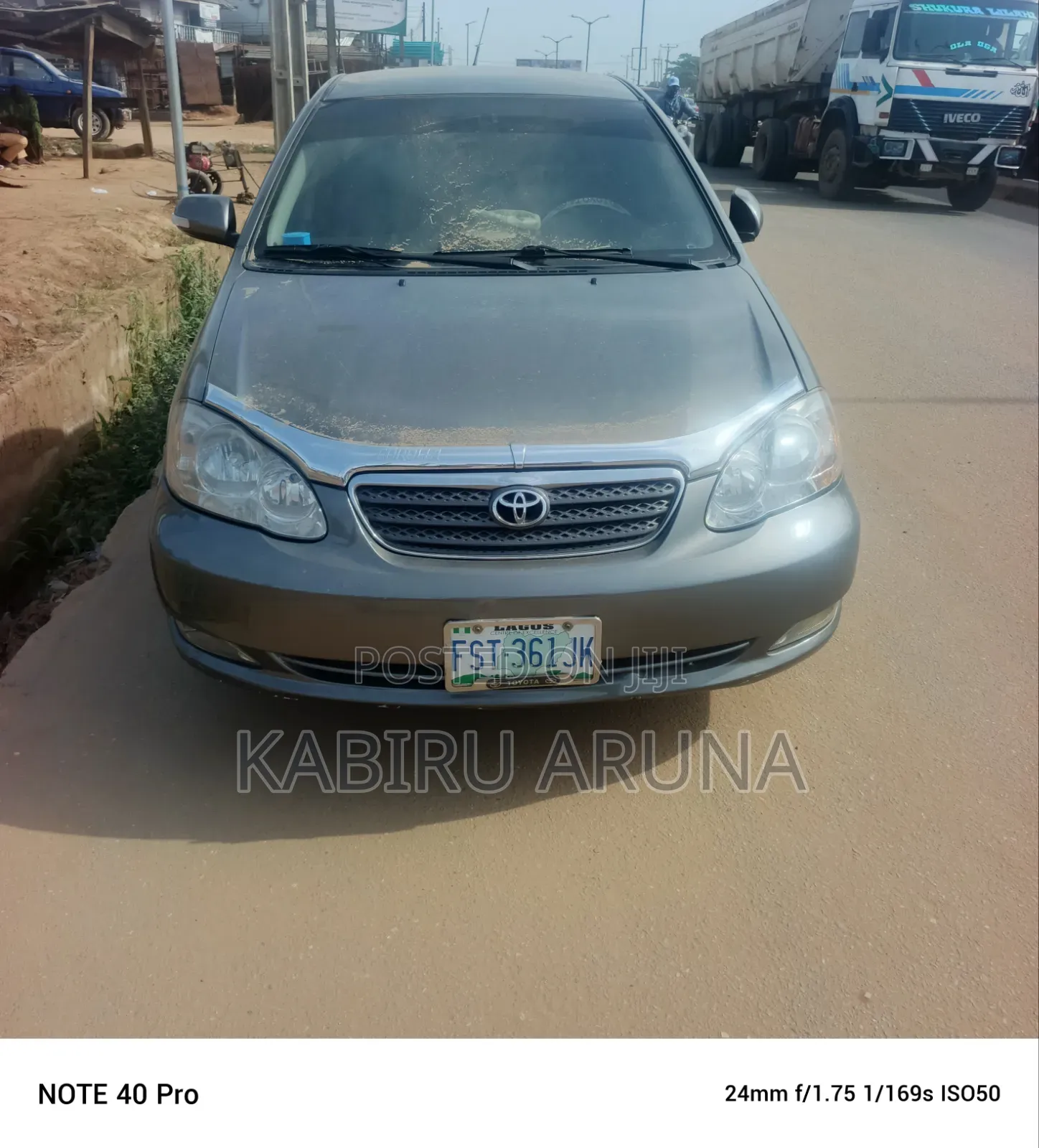 Toyota Corolla 2007 Gray