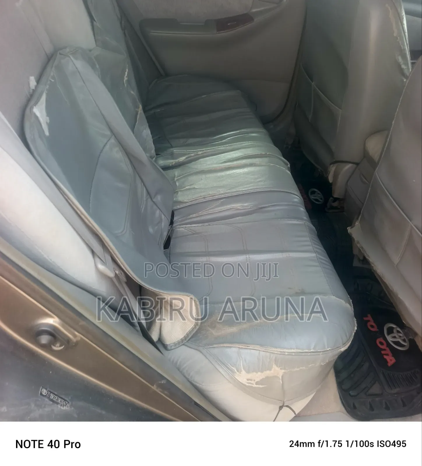 Toyota Corolla 2007 Gray