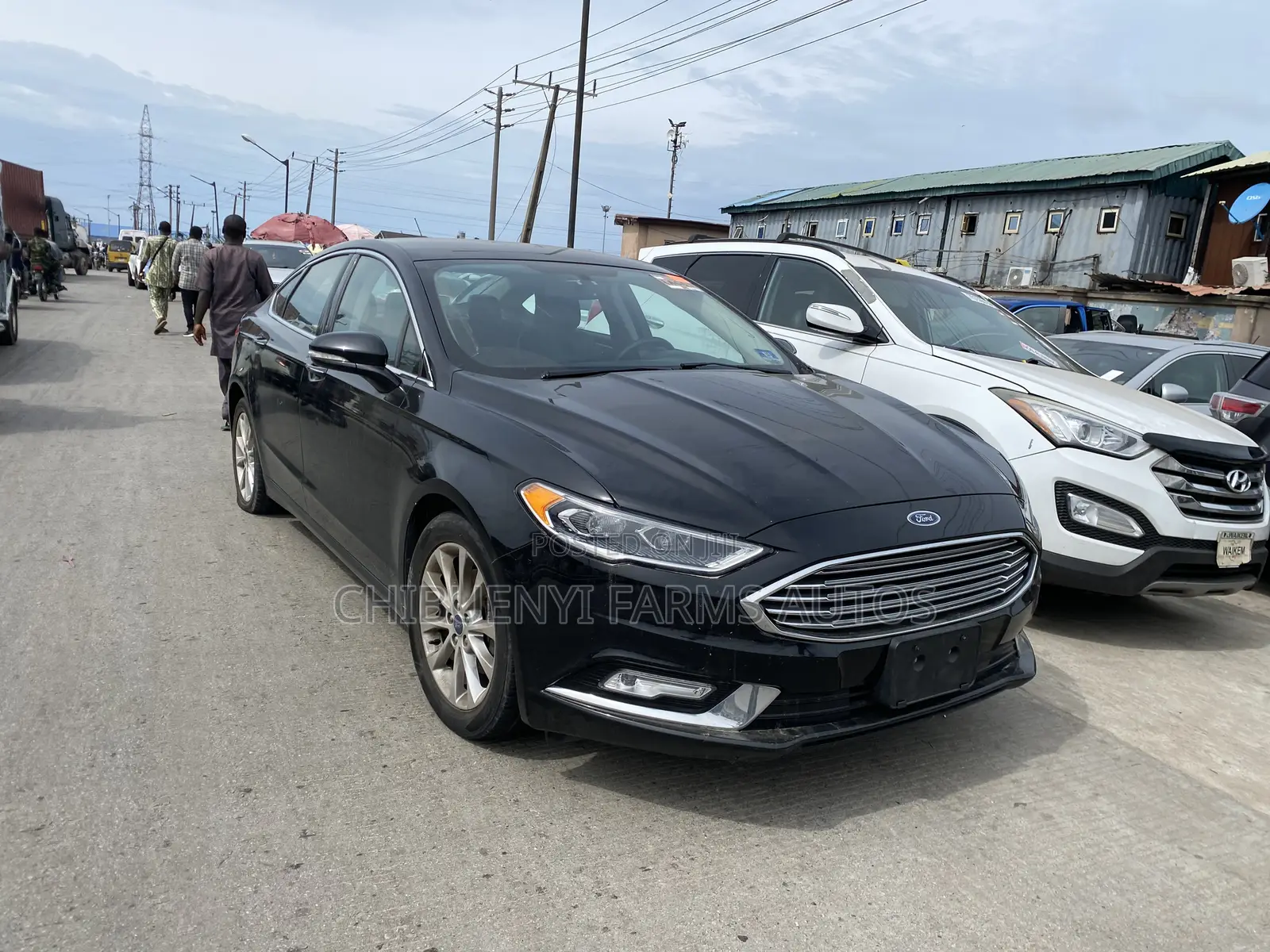 Ford Fusion SE AWD 2016 Black