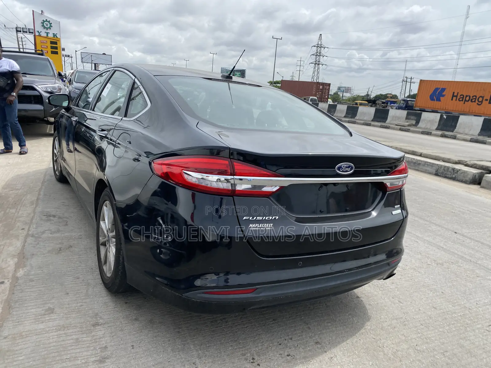 Ford Fusion SE AWD 2016 Black