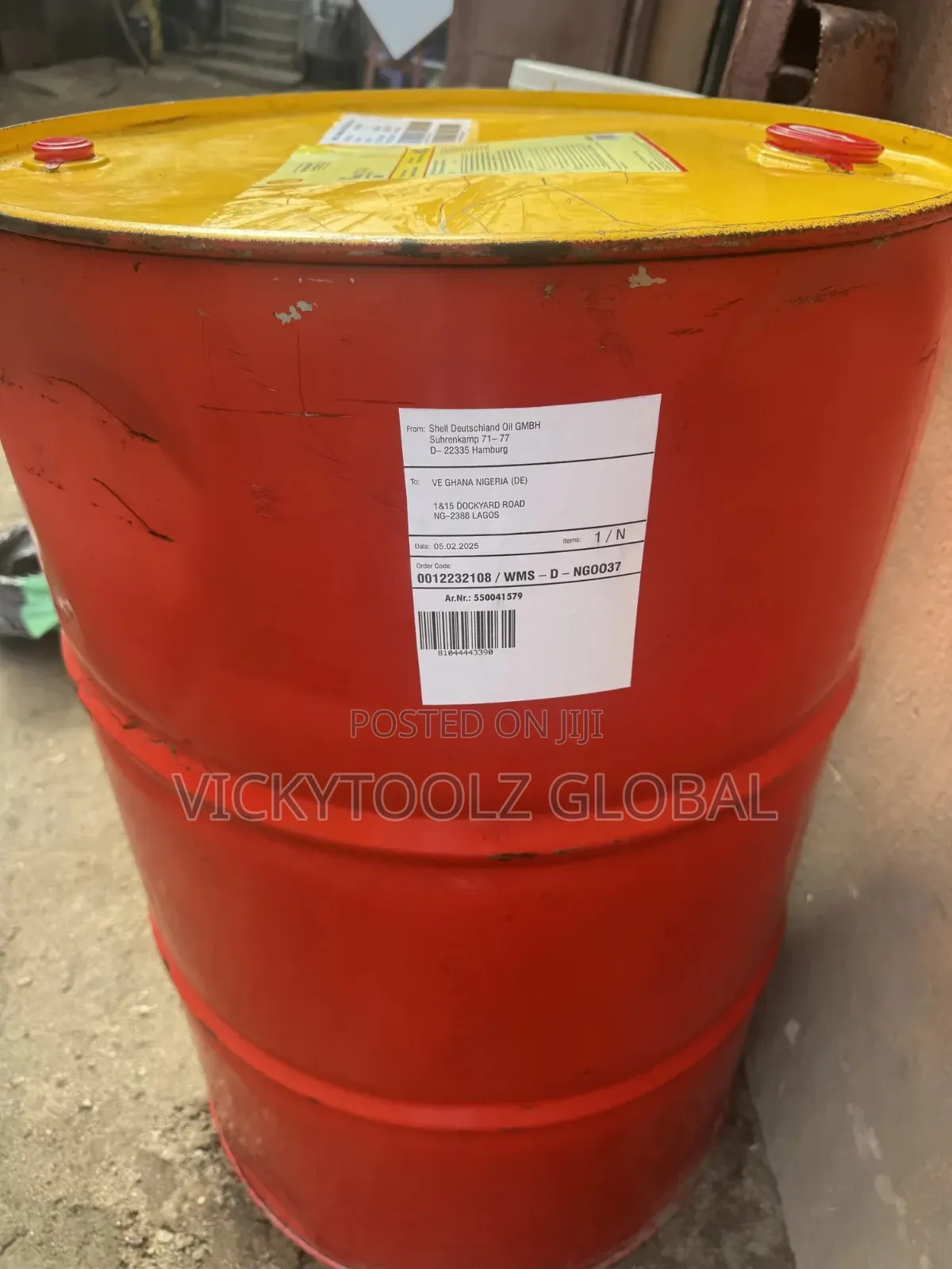 Shell Omala S2 G 68 Hydraulic Industrial Gear Oil Iso Vg 68 Drum