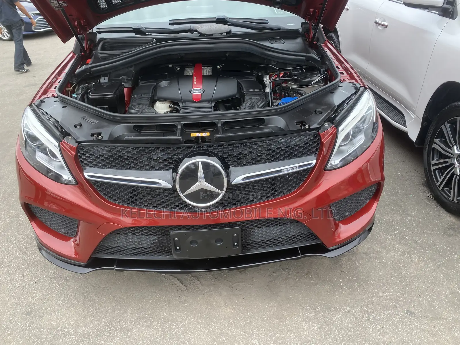 Mercedes-Benz GLE-Class AMG GLE 43 4MATIC 2018 Red
