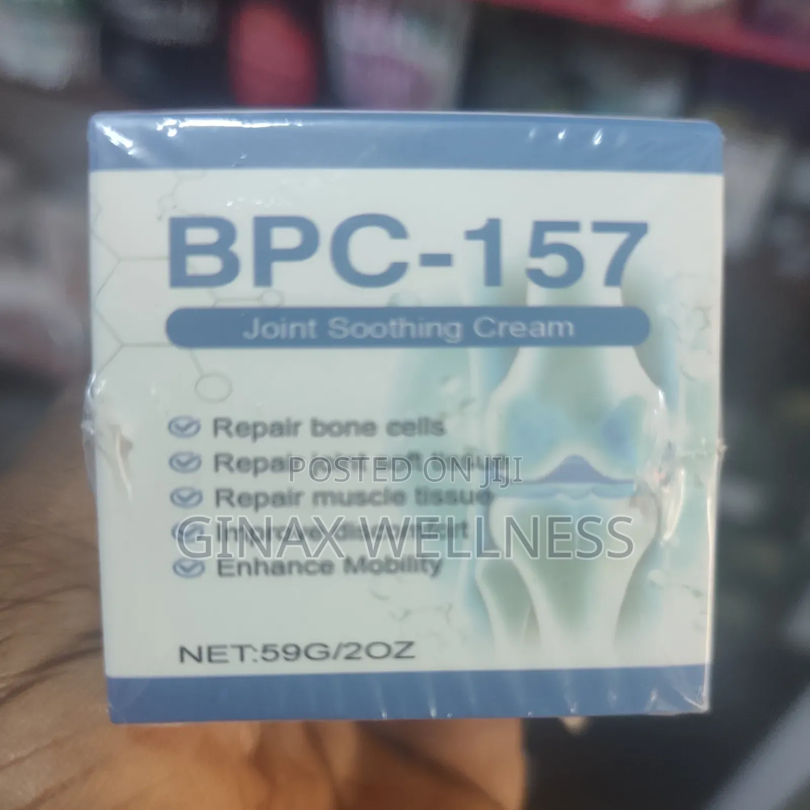 Bpc-157 Joint Healing Cream For Bones, Joints And Muscle (59 Grams)