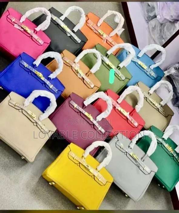 Premium Birkin-Inspired Top-Handle Tote Bag
