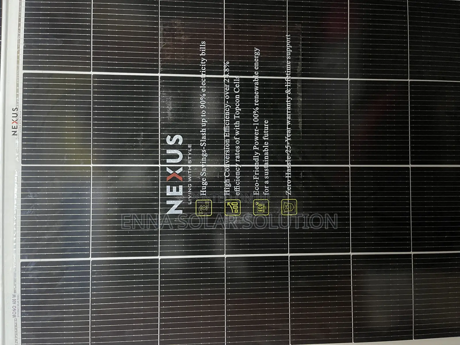 400w Nexus Mono Crystalline Solar Panel