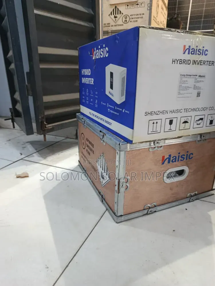 The Haisic 4kwh 12v Lithium Battery + 1.5kva Hybrid Inverter Is an All