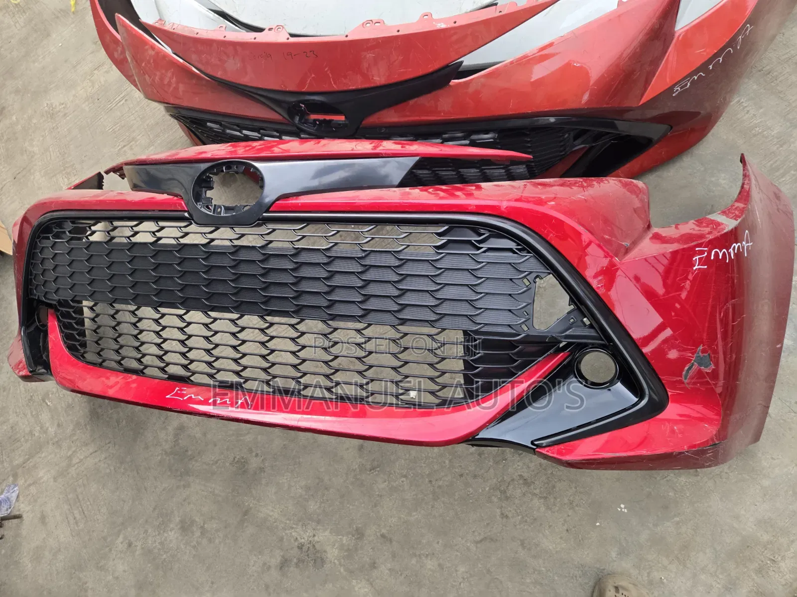 2020 Corolla Hatchback Front Bumper