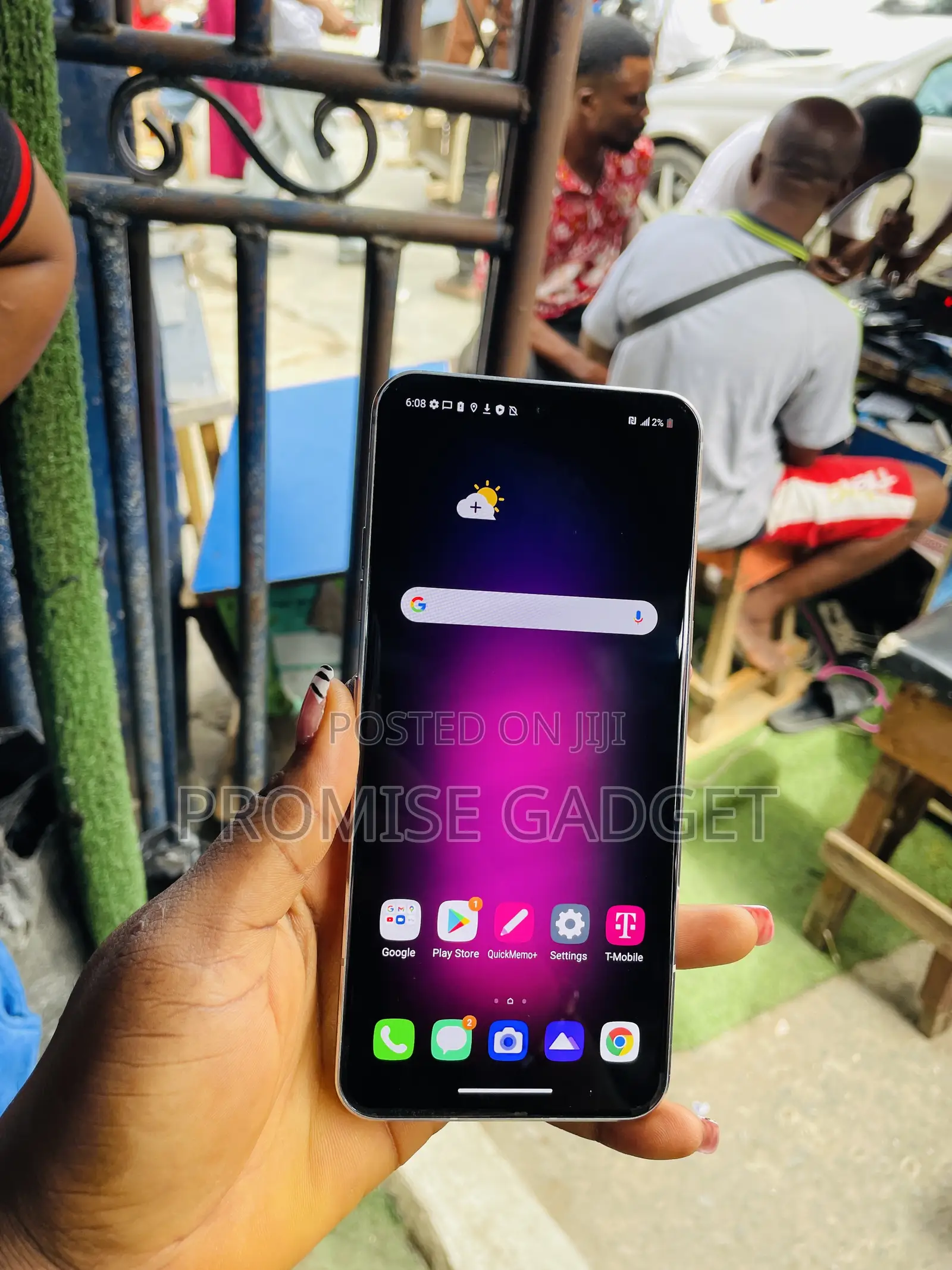 LG V60 ThinQ 5G 128 GB White