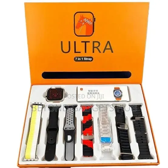Ultra Smart Watch 7-in-1 Strap Set