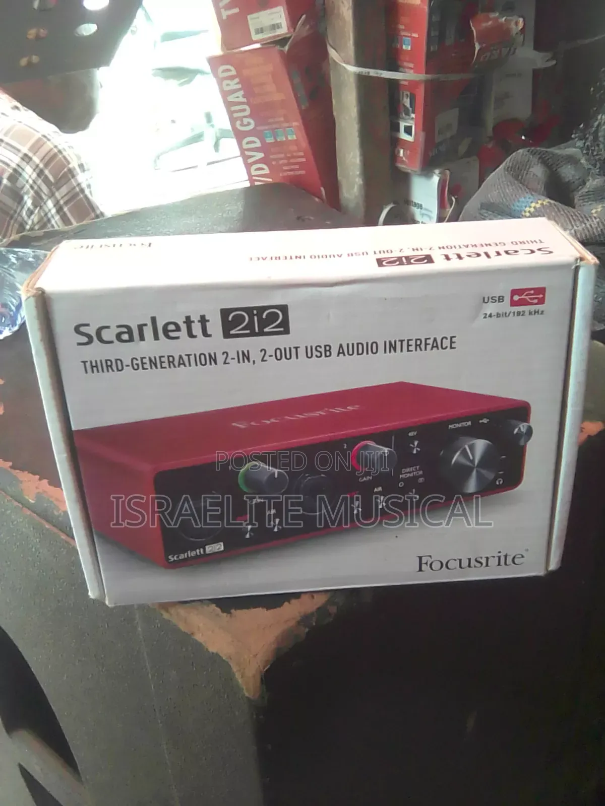 Focusrite Scarlett 2i2 Sound Card 3rd Generation
