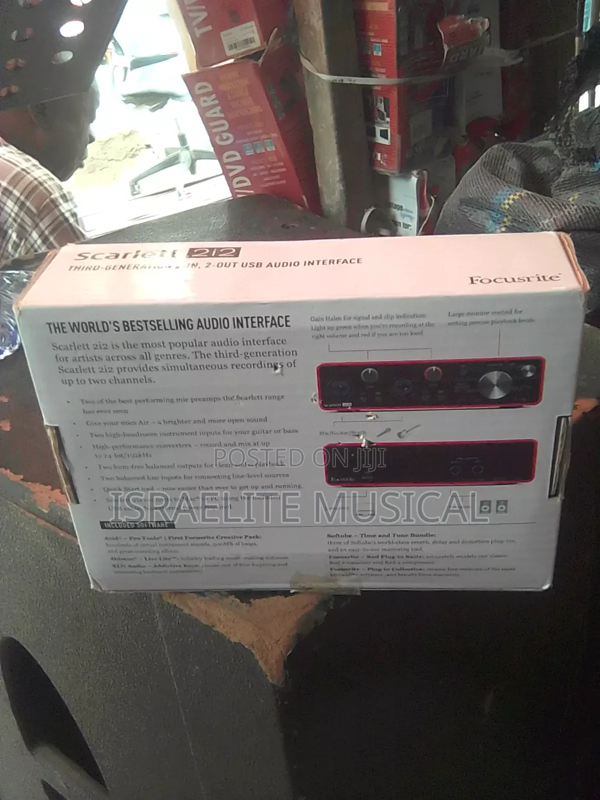 Focusrite Scarlett 2i2 Sound Card 3rd Generation