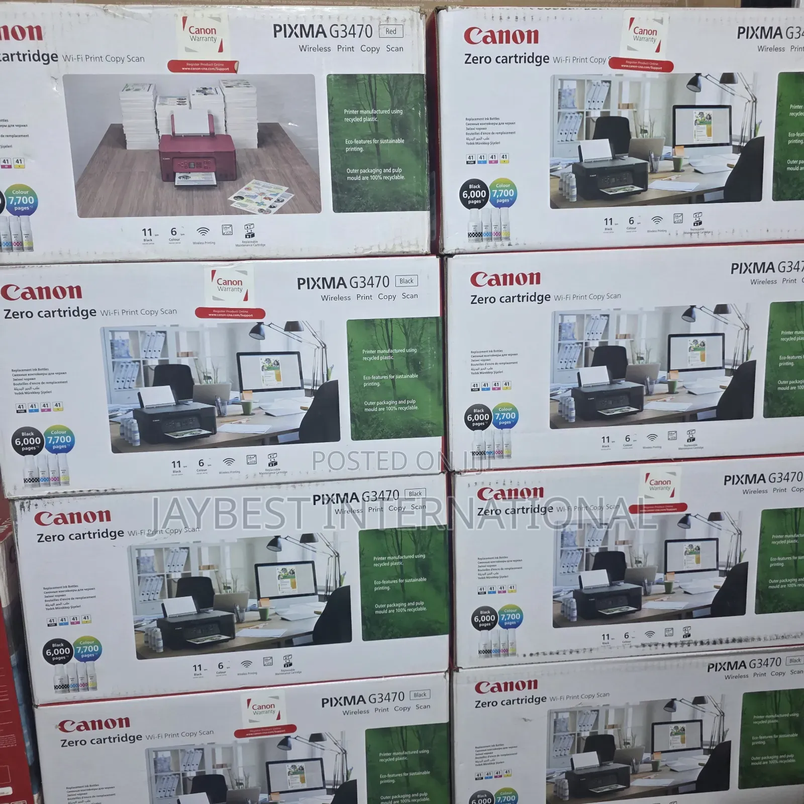Canon Pixma G3470 3-in-1 Wireless Megatank Printer