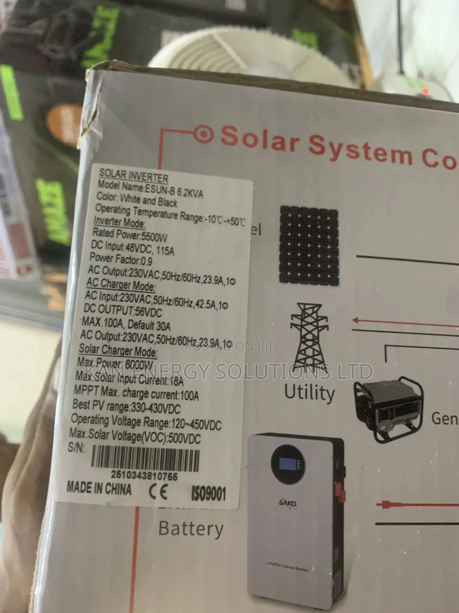Sako 6.2kva Hybrid Inverter