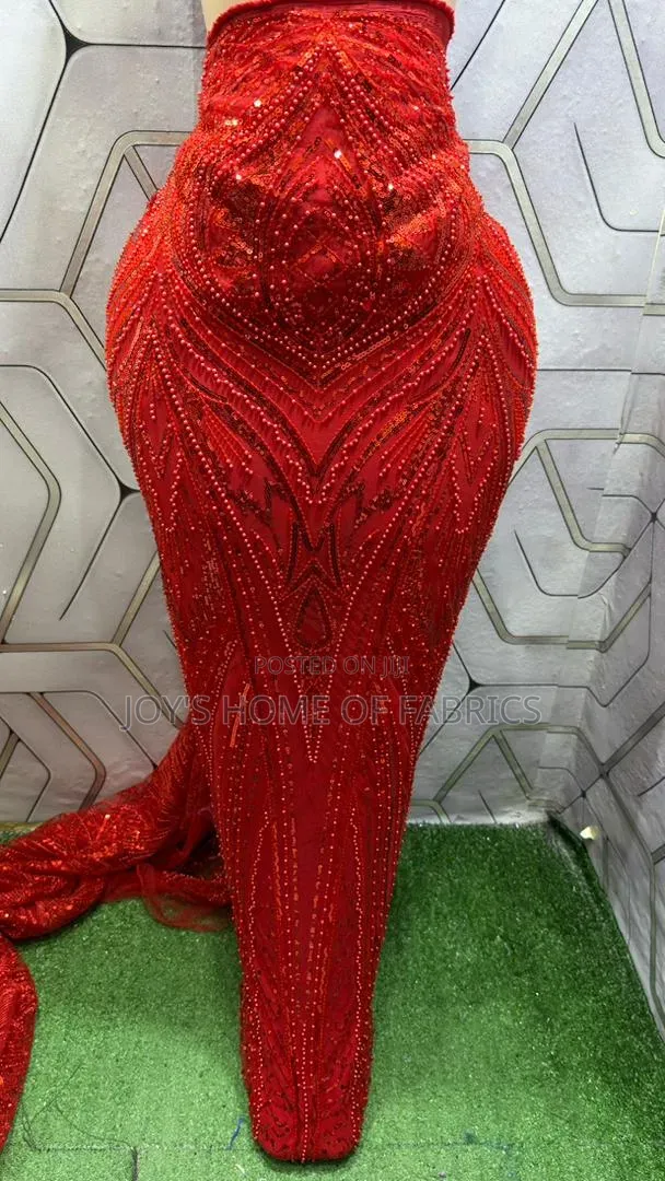 Beaded Lace Materials