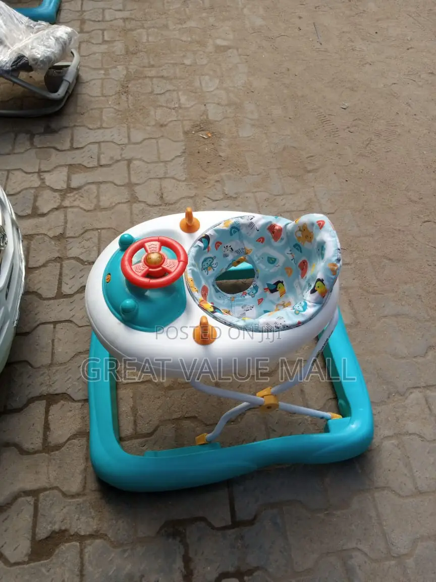 Baby Walker 2-in-1 Sit-to-Stand Learning Walker With Activity Center"