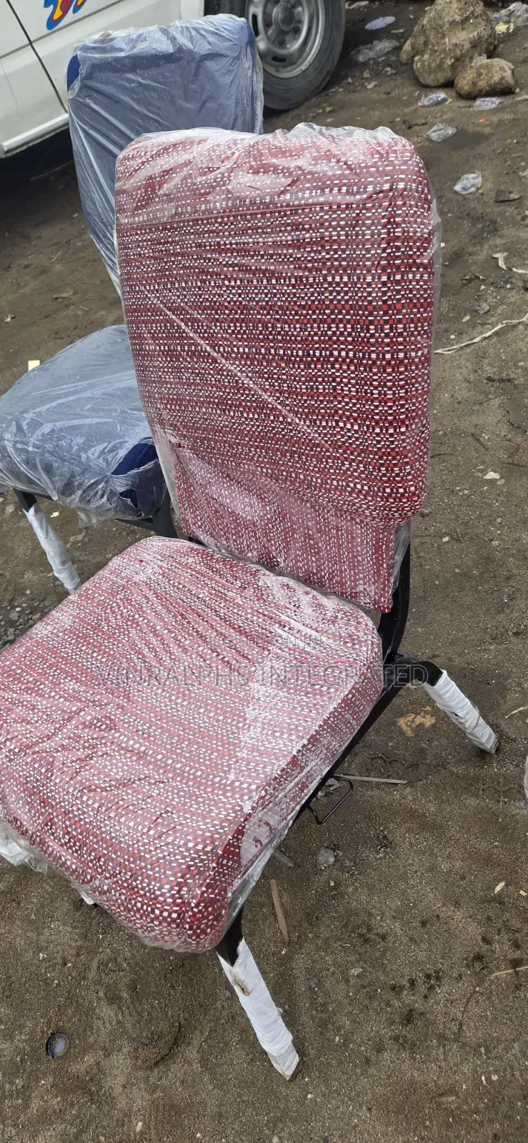 Multi Pattern Church Chair