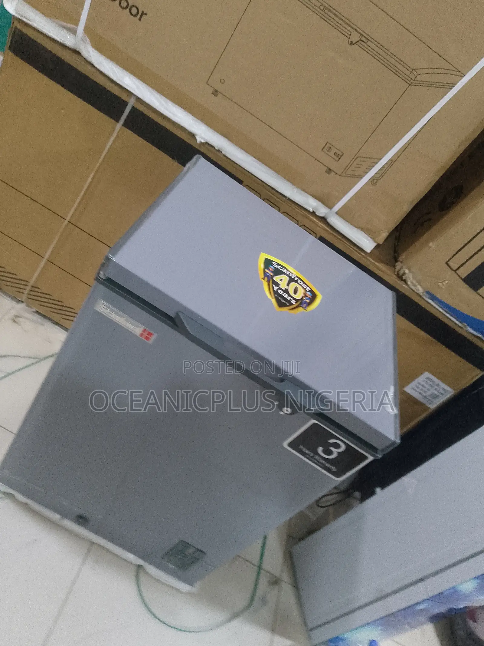 Scanfrost Sfl151 Portable Chest Freezer With Lock
